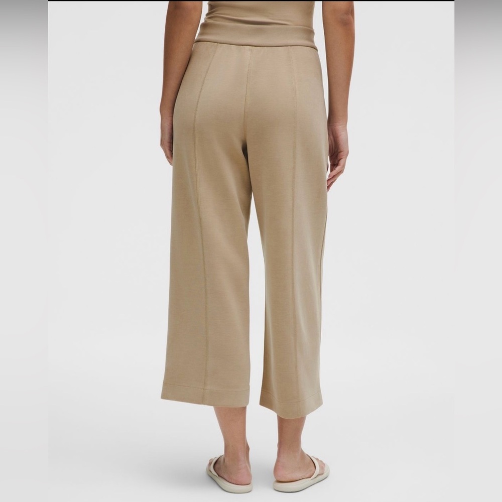 Lululemon Softstreme High Rise Wide Leg Cropped Pant - Picture 2 of 7
